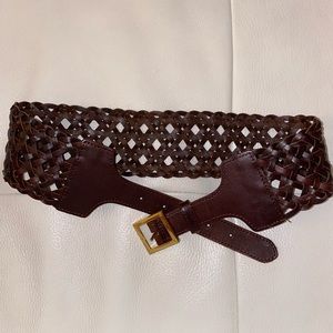 NWOT Tory Burch Woven Belt - S